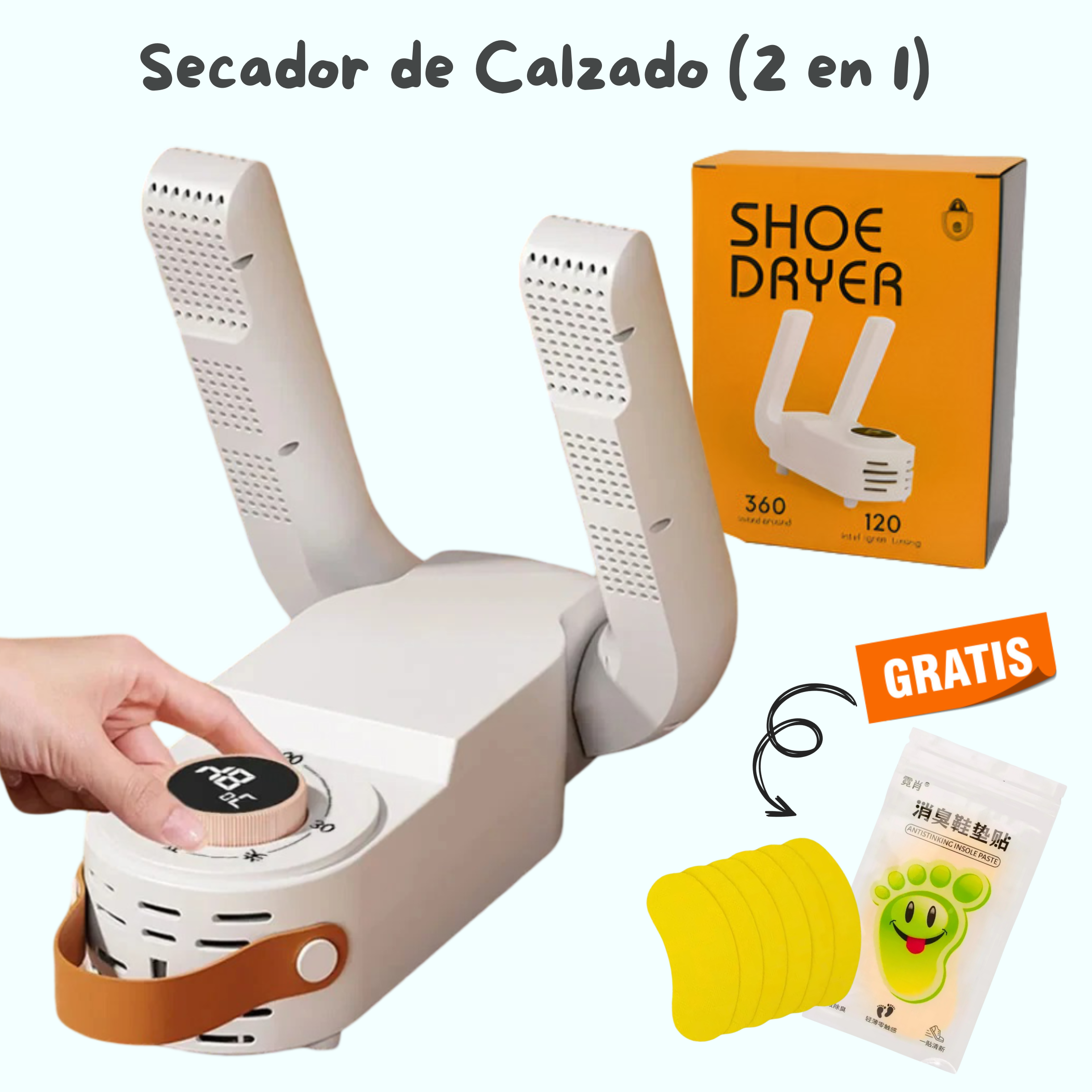 Secador de Calzado (2 en 1)